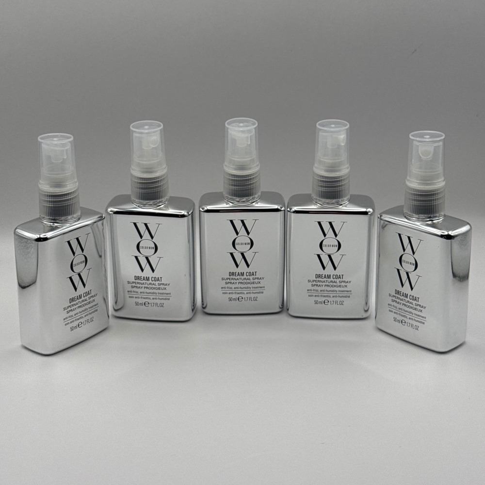 Color Wow Dream Coat Supernatural Spray 1.7oz 50ml Travel Size‎ Lot of 5 New